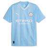 Officiële Voetbalshirt + Korte Broek Manchester City Champions of Europe Thuis 2023-24 - Kids